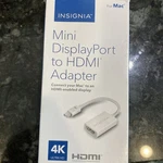 New Insignia -mini Display Port To Hdmi Adapter For Mac. Fixed Price $17.00.