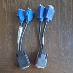 Video Y Splitter DMS-59 Pin To Dual Female Cable Molex Vga Adapter. Fixed Price $5.00.