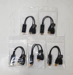 Lot Of 5 Kensington Hdmi Displayport Adapter (p/n: K33899WW). Fixed Price $74.99.